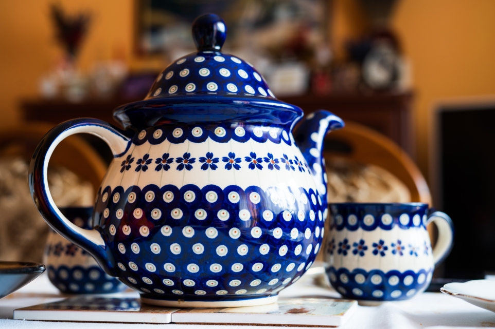 Dzbanek do herbaty z Bolesławca