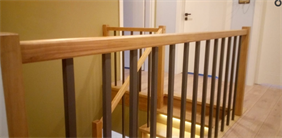 balustrada drewniana. Zakład Stolarski Grzegorz Górnik. Lędziny
