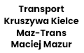Transport kruszyw i materiałów sypkich MAZ-TRANS Maciej Mazur