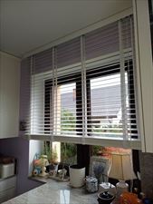 Żaluzją pozioma drewniana 50mm