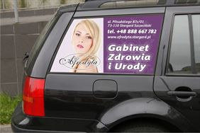 reklama na samochodach