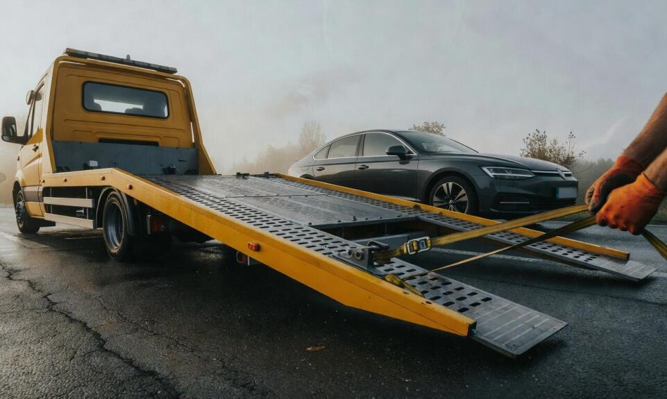Co sprawdzić przed transportem auta premium i maszyny budowlanej lawetą