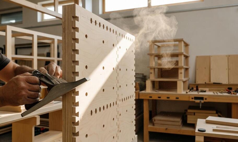 Od projektu CAD do montażu — jak powstają drewniane elementy stoiska na wielokrotne użycie