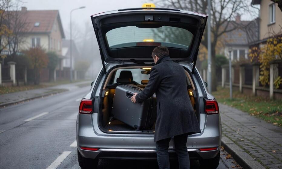 Jak zaplanować transfer taksówką na lotnisko z Redy, żeby uniknąć pośpiechu przy odprawie