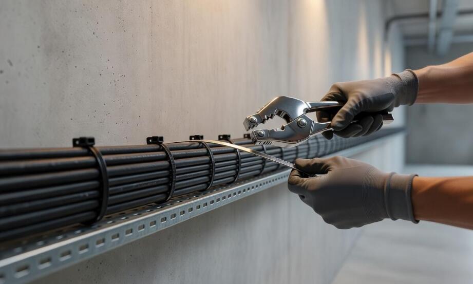 Od poliamidu po stal nierdzewną — jak dobrać materiał opaski zaciskowej do obciążeń mechanicznych i chemicznych w instalacji