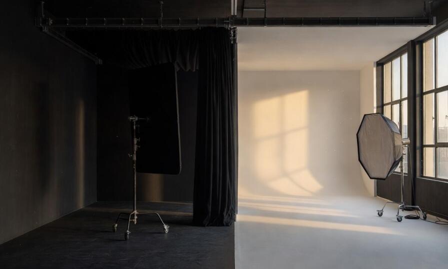 Wymogi przestrzenne przy łączeniu ujęć daylight i blackroom w jednym dniu zdjęciowym