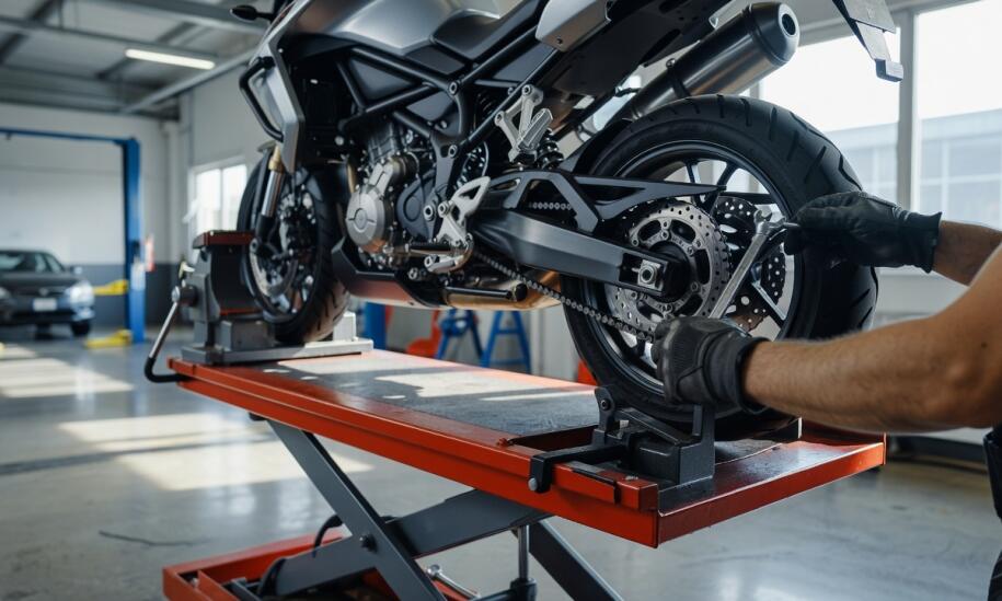 Dlaczego motocykle potrzebują osobnego stanowiska podnoszącego i co to zmienia w warsztacie