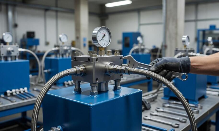 Jakie dane techniczne trzeba zebrać przed zaprojektowaniem zasilacza hydraulicznego do maszyny ciężkiej