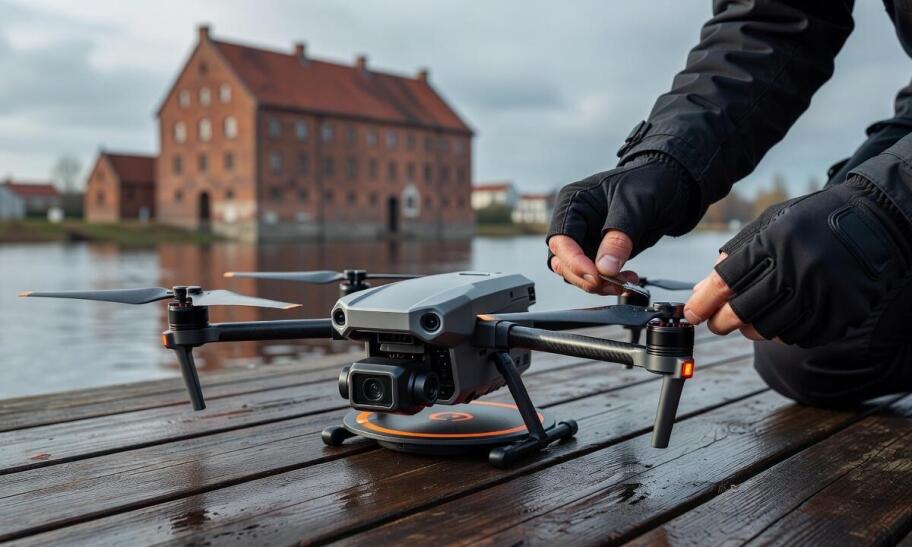 Jak zaplanować komercyjny lot dronem w Bydgoszczy, gdy trzeba uwzględnić strefy i pogodę