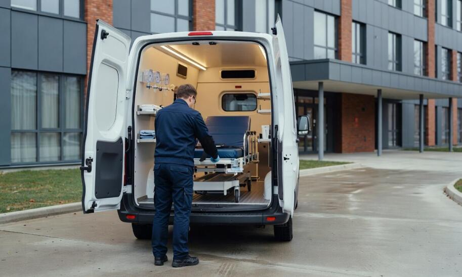 Transport sanitarny a medyczny — co zmienia stan pacjenta, wyposażenie i obsada pojazdu