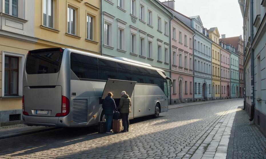 Dlaczego wjazd autobusów i autokarów zależy od miejsca zbiórki, nie tylko od trasy