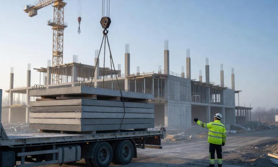 Od adaptacji projektu do dostawy — jak przebiega zamówienie prefabrykatów na budowę