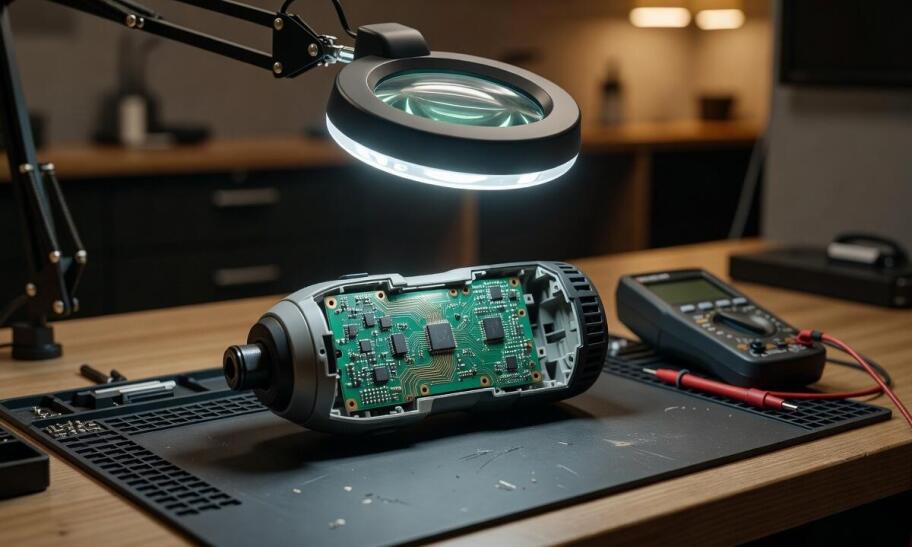 Awaria elektroniki w elektronarzędziach akumulatorowych — objawy, płytka PCB i diagnostyka