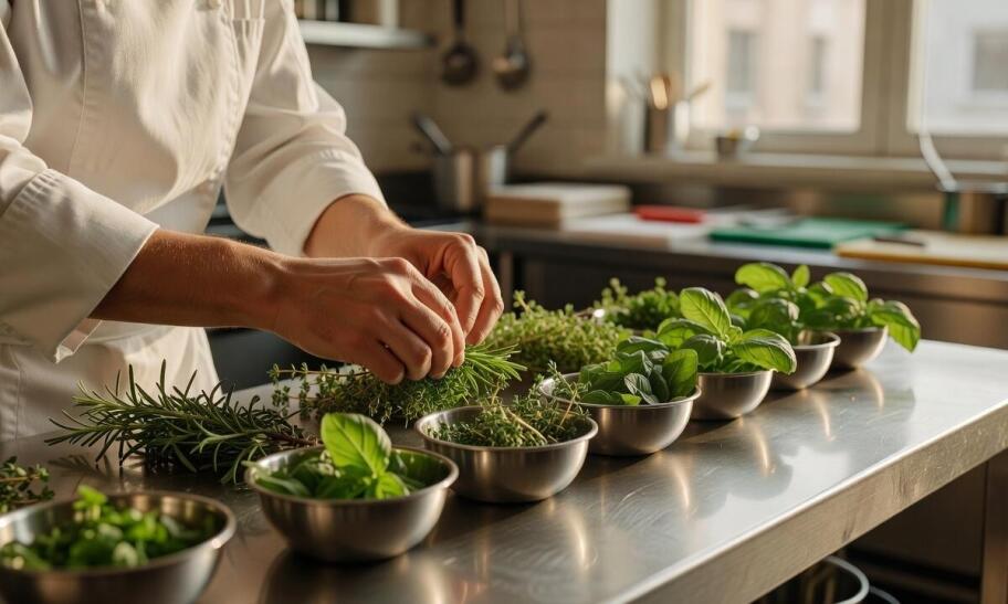 Jak świeże zioła pomagają budować powtarzalny smak dań i stabilną kartę restauracji przez cały rok