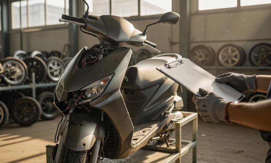 Motocykl, skuter i maszyna w kasacji — kiedy dokumenty działają inaczej niż przy aucie
