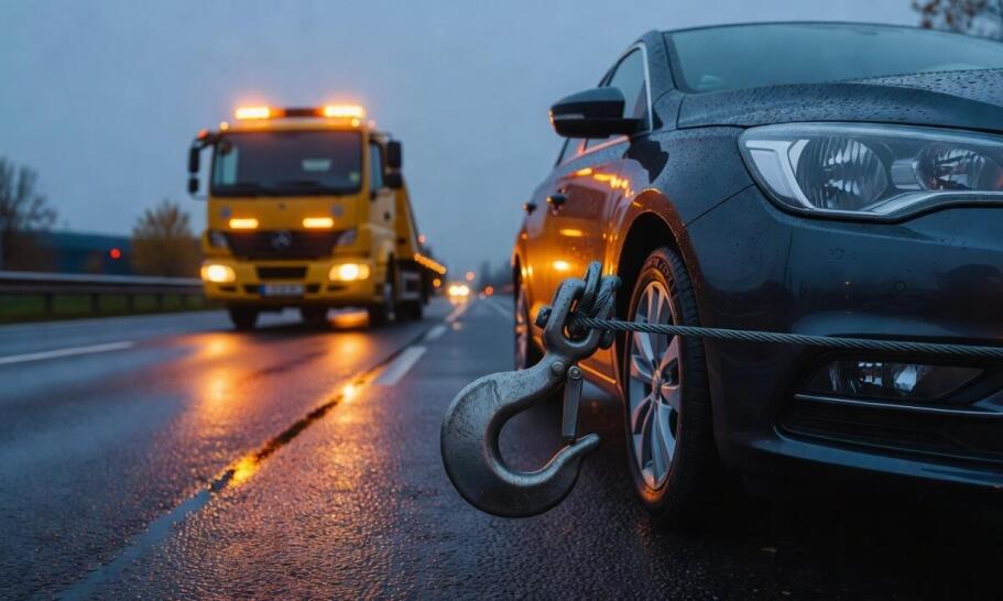 Jak przebiega interwencja pomocy drogowej od zabezpieczenia auta na miejscu po dalszy transport