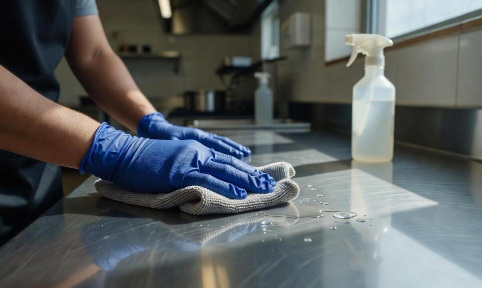 Chemia gospodarcza w gastronomii i magazynie — jak dobór środków wpływa na higienę i ochronę dłoni