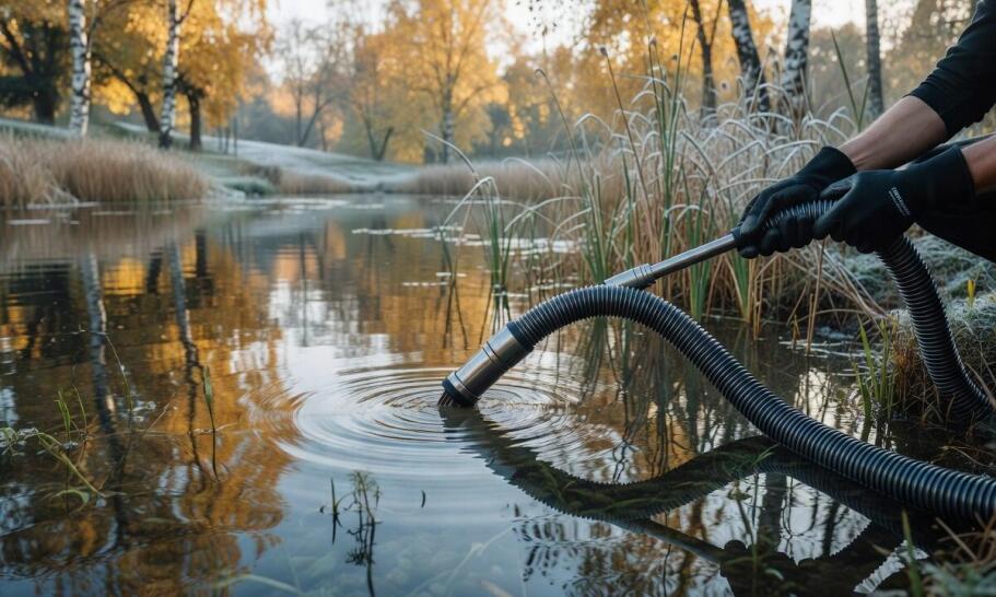 Jak oczyścić staw bez spuszczania wody i naruszania równowagi biologicznej