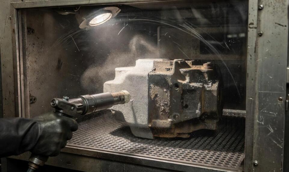 Dlaczego śrutowanie trzeba dopasować do stali, żeliwa i aluminium, żeby nie uszkodzić elementu