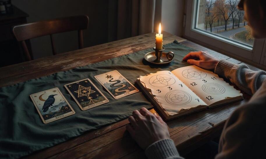 Jedno pytanie, trzy metody — jak przebiega konsultacja u wróżki łącząca tarot, jasnowidzenie i numerologię
