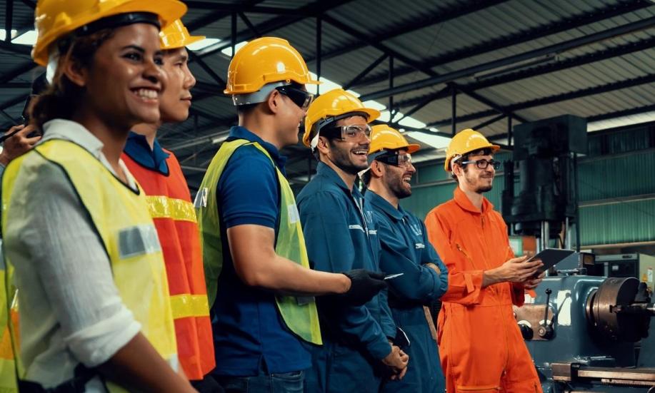 Na jakim kolorze ubrań roboczych najmniej widać zabrudzenia?