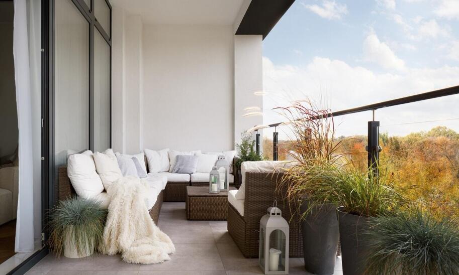 Balkon jako namiastka ogrodu