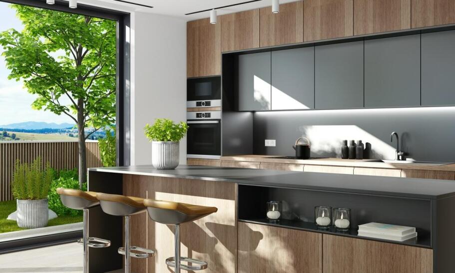 Inspiracje dla osób planujących kuchnię z blatami Corian