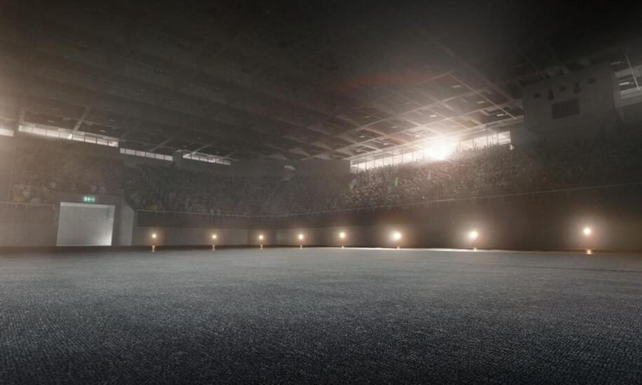 Jakie dodatkowe wyposażenie można zastosować w zadaszonych trybunach?