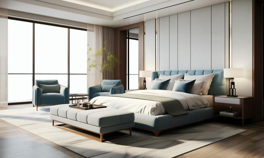 Jak dopasować łóżko do małej sypialni?