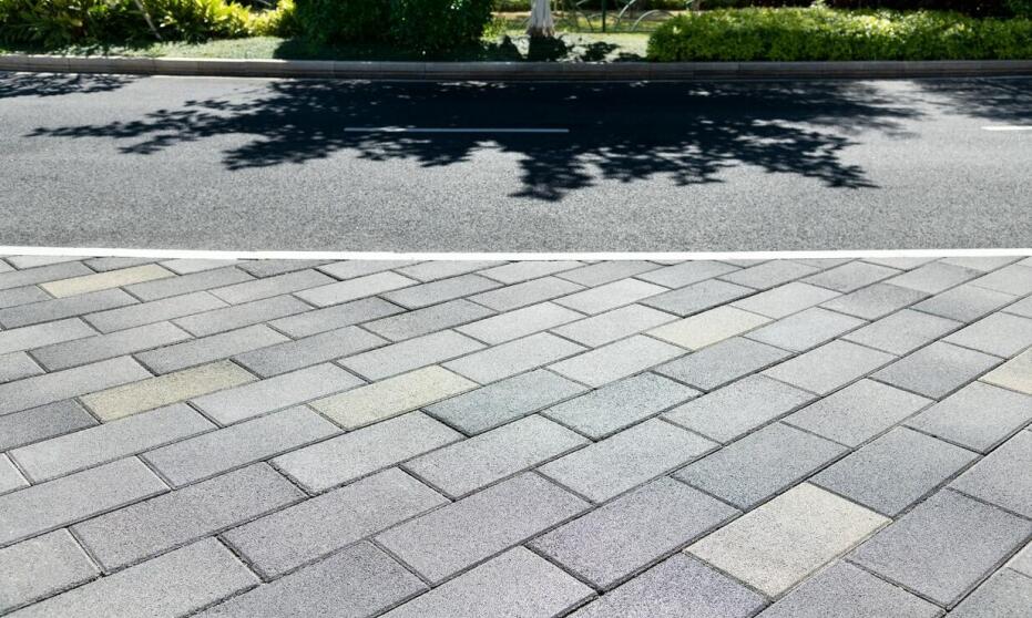 Różnorodność kolorystyczna kostki brukowej jako element estetyczny parkingów