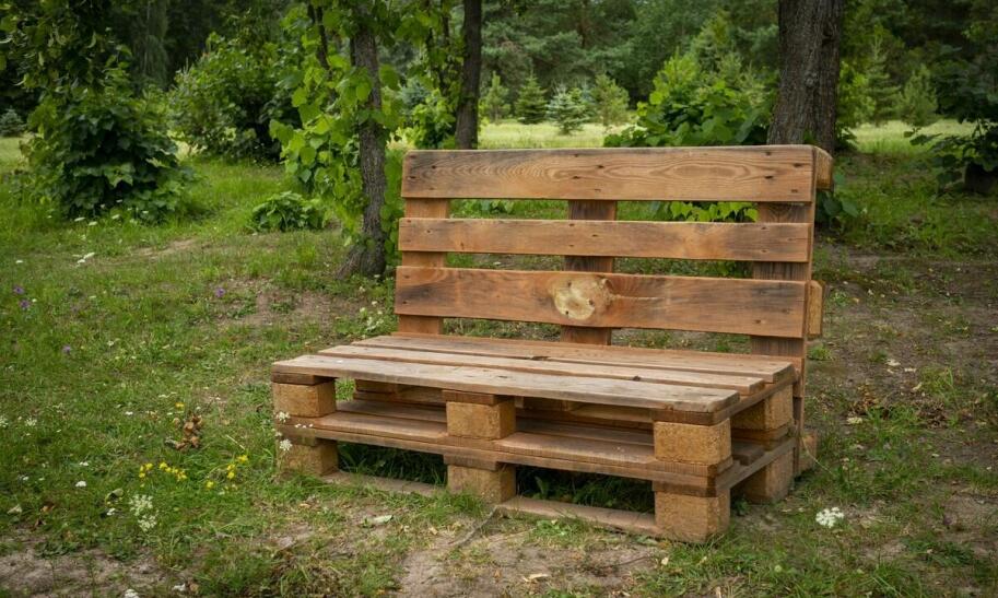 Jak zrobić meble ogrodowe z europalet samodzielnie