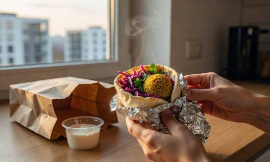 Co decyduje o tym, czy kebab i falafel zachowują świeżość po dowozie na Ursynów