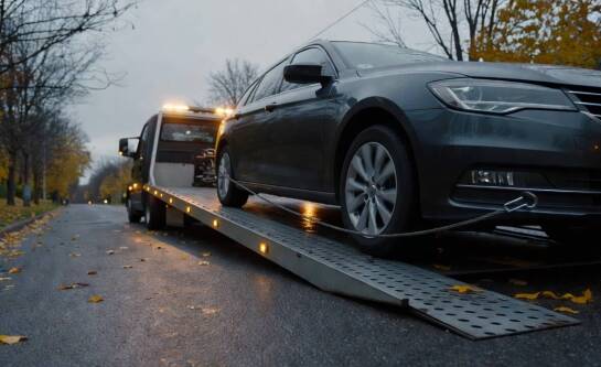 Po awarii zawieszenia lub napędu — dlaczego transport na platformie ogranicza dalsze szkody