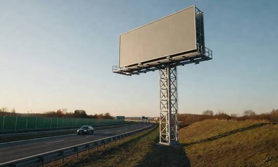 Zasady projektowania kreacji na autostradę: dobór kolorów, czcionek i ilości tekstu dla kierowców jadących 120 km/h