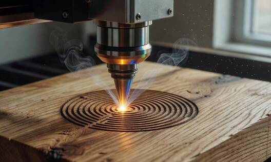 Jak zachowuje się drewno, metal i szkło podczas grawerowania laserowego — co warto wiedzieć o materiałach