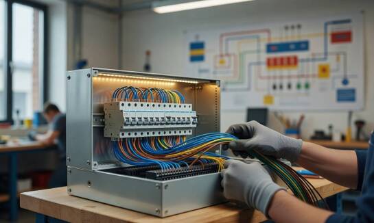 Od schematu do gotowego modułu — jak przebiega proces prefabrykacji rozdzielnic elektrycznych na zamówienie