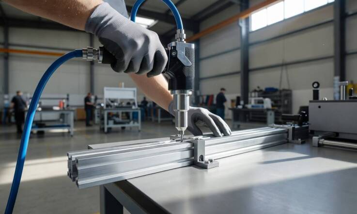 Od mechaniki do sprężonego powietrza — wpływ rodzaju napędu nitownicy na tempo produkcji i dokładność łączenia