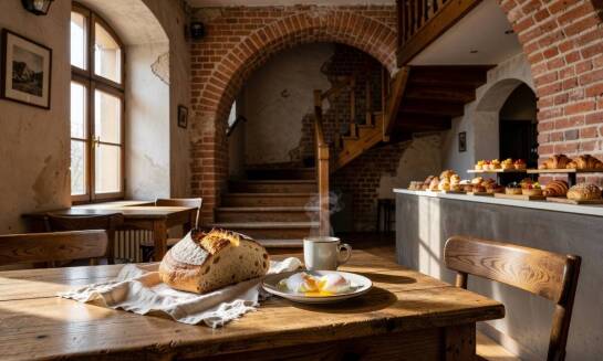 Jak śniadanie i brunch w historycznym wnętrzu zmieniają poranek w centrum Krakowa