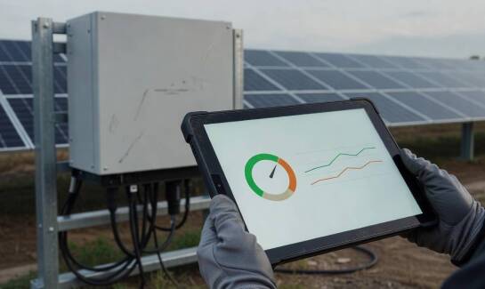 Jak falownik PV odbiera polecenia i dane z systemu nadzoru w czasie pracy