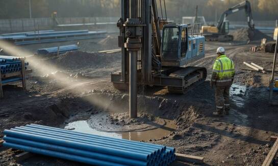 Jak dokumentacja geotechniczna wpływa na projekt wierconej studni dla placu budowy