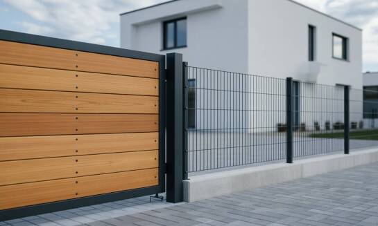 Pionowy czy poziomy układ desek w bramie wjazdowej — co zmienia w sztywności i proporcjach frontu posesji