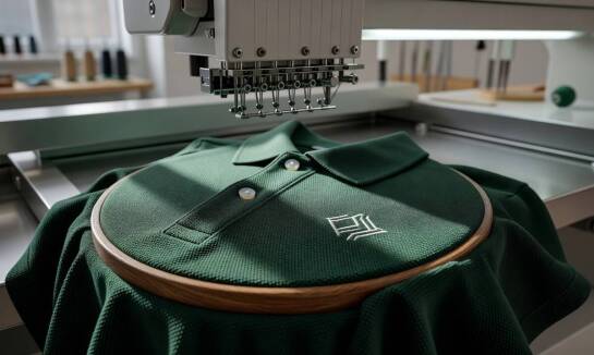 Jak dzianina piqué i plisa guzikowa zmieniają projekt znakowania odzieży polo
