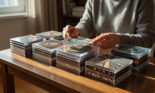 Jak przygotować domową kolekcję płyt CD i DVD do wyceny z odbiorem na miejscu