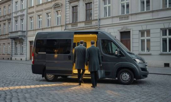Jak wygląda organizacja lokalnego przewozu osób w Szczecinie przy kilku adresach i jednym terminie
