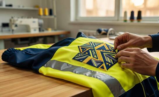 Nadruki i hafty na odzieży ochronnej — kiedy identyfikują zespół, a kiedy osłabiają ochronę