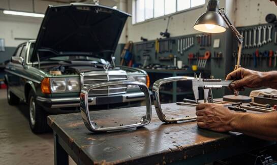Jak modernizacje fabryczne Mercedesów z lat 70. i 80. zmieniają zgodność części