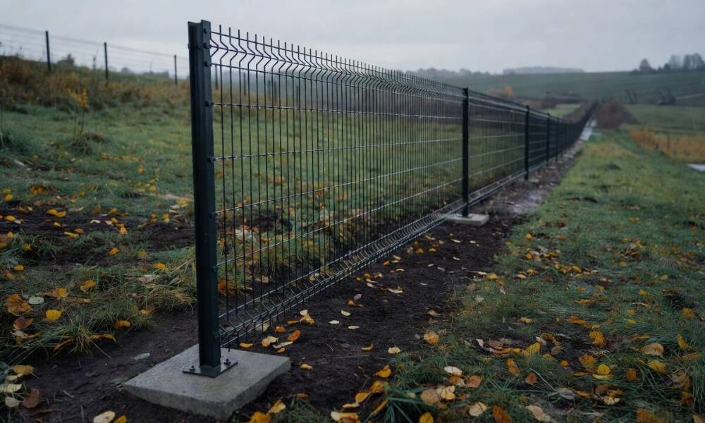 Jak panelowe ogrodzenie sprawdza się na działkach o nierównym terenie i zmiennej wilgotności