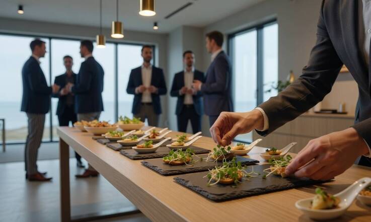 Finger food, bufet czy serwis talerzowy — jak forma podania zmienia wydarzenie firmowe w Gdańsku