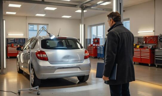 Jak przygotować auto i dokumenty przed oględzinami po kolizji
