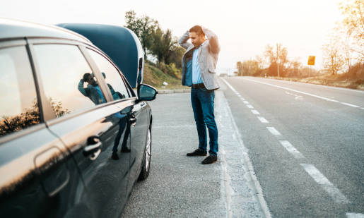 Co robić, gdy wynajęty samochód uległ awarii?